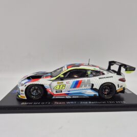 Spark Models 1.43 BMW M4 GT3 Team WRT #46 Rossi 2025 Bathurst 12 hr 2nd place ( AS081 )