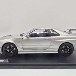 Solido 1.18 Nissan Nismo R34 GT-R Z-TUNE  Silver colour ( S1804312 )