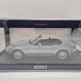 NOREV Models 1.18 Mazda MX5 ( NA )1991  Silver colour  Sealed model (188023 )
